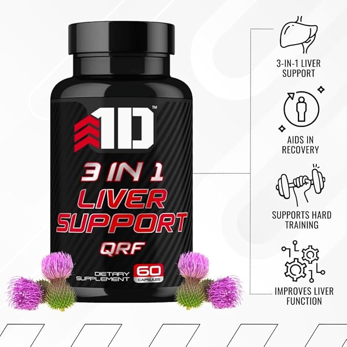 1st Detachment - QRF 3 in 1 Liver 60 Capsules (30 Servings)