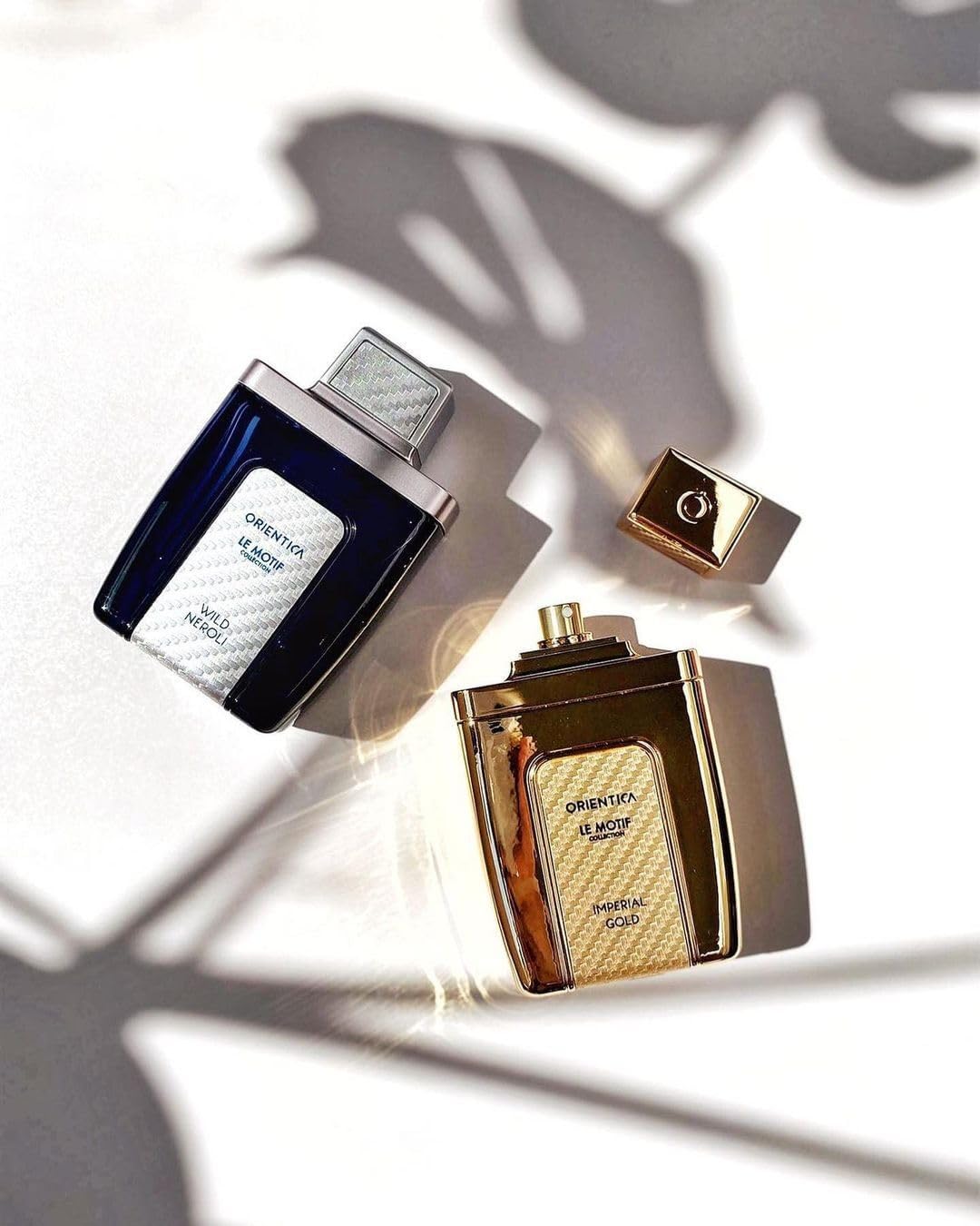 Orientica Le Motif Wild Neroli Eau De Parfum – Fresh Citrus, Bergamot, Lemon, Petit Grain, Neroli, Orange Blossom, Amber, Cedarwood, Musk - Arabic Perfume for Men & Women – 2.9oz / 85ml