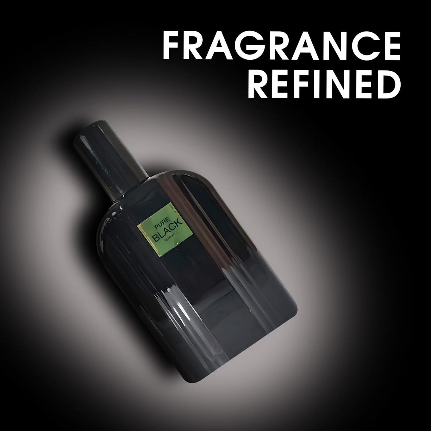 Men Perfume Pure Black Cologne For Men Natural Spray Masculine Scent Wonderful Fragrance Gift Eau De Parfum For Daily Use 3.4 Fluid Ounce