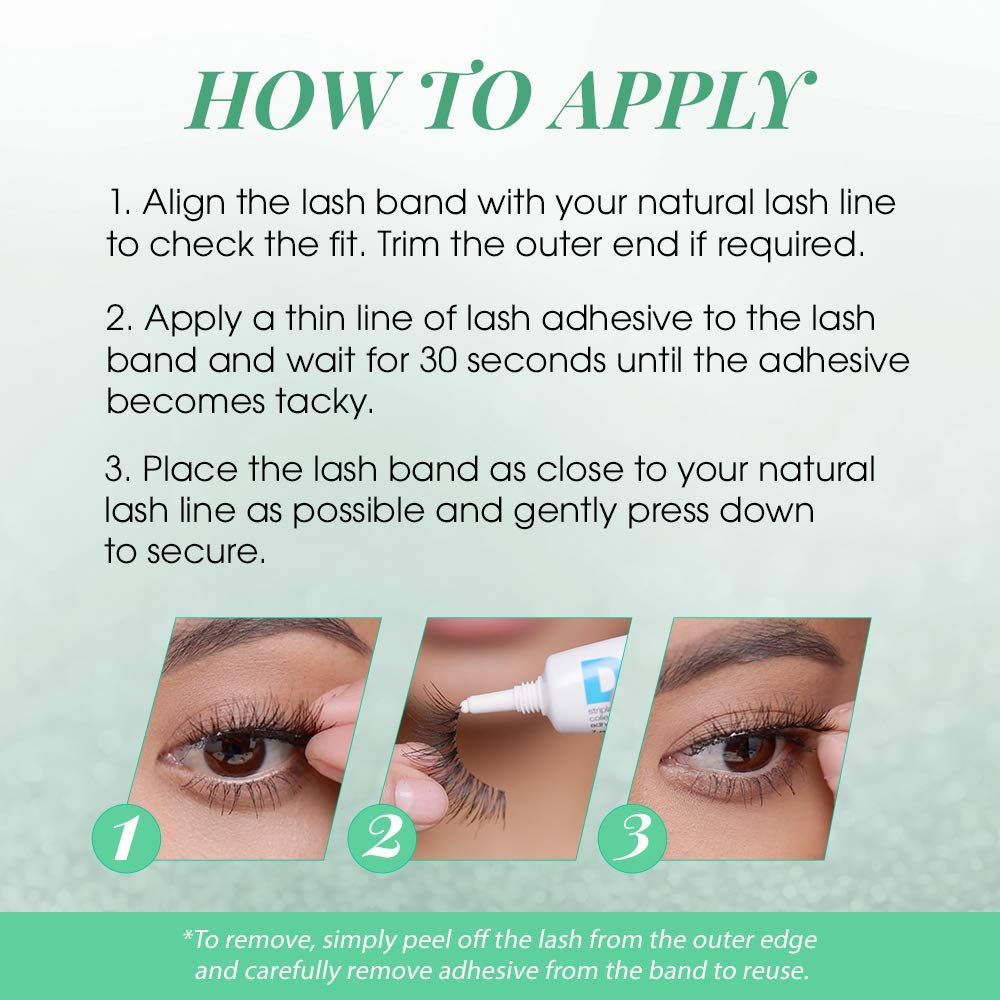 Ardell Natural False Eyelashes 110 Black - Eye-Lifting Effect Eye Makeup, Natural Look Strip Lashes - 5 Pairs, 2 Pack