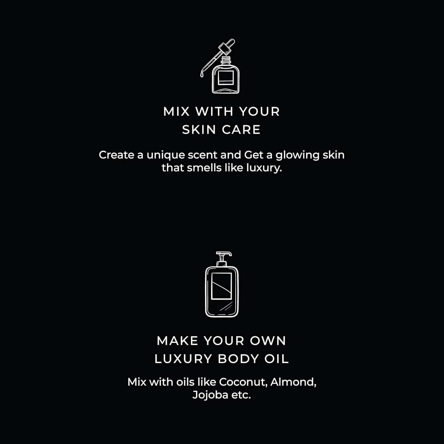 Imaginary Girlfriend Insp by N0ir Extreme | Long Lasting Perfume Oil for Women and Men (Unisex) - 50ml with 30ml Imaginary Girlfriend (Pack of 2)