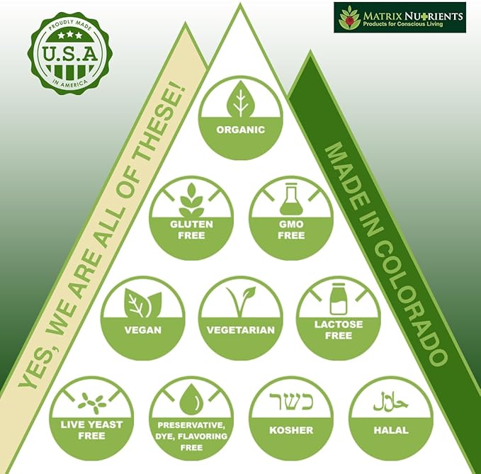 POMI Matrix - 10 Times Stronger Than The Competition! - Lower PSA Levels for Healthy Prostate - 100% Organic - Ingredients: Pomegranate, Green Tea, Turmeric, Broccoli - Vegan Capsules (120ct)