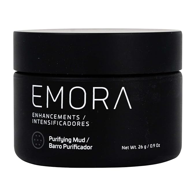 ACTIVZ Emora Purifying Mud - Skincare Mask with Kaolin Clay, Papain, and Honey to Remove Impurities, Exfoliate, and Promote Radiance - 26g