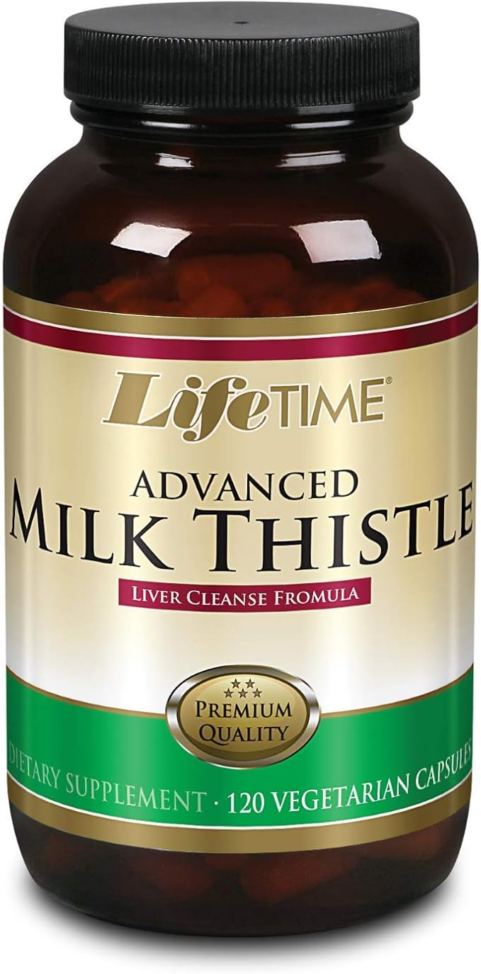 LIFETIME Milk Thistle Blend Liver Cleanse Formula (120 CT)