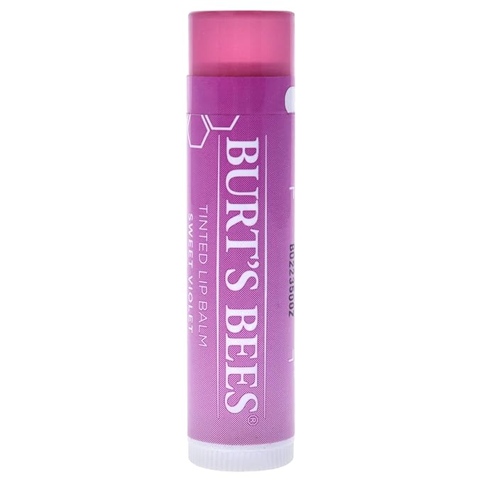 Burt's Bees Tinted Lip Balm, Sweet Violet, 1 Count