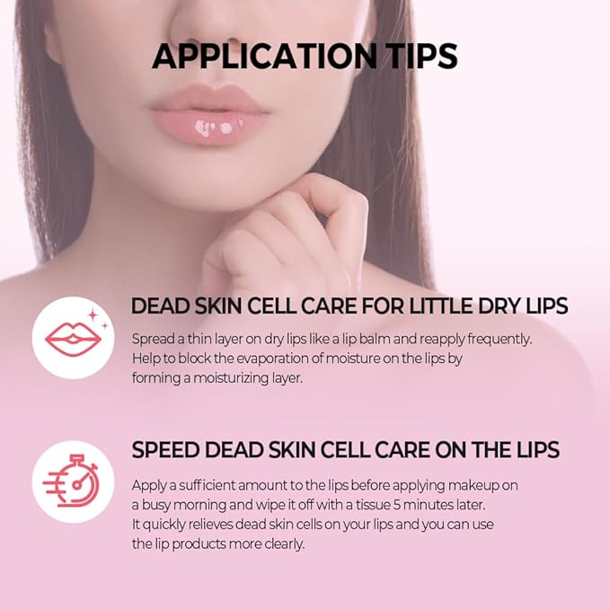Klavuu Lip Mask Set (2PCS) โ Overnight Deep Hydrating Korean Lip Balm Treatment for Very Dry, Chapped Lips | Lip Lightening & Plumping with Instant Hydration | Gentle Exfoliating (Berry & Berry)