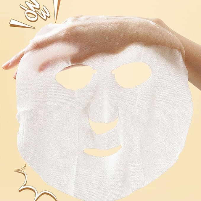 8 Pack Fruit Facial Mask Set โ Hydrating & Brightening Combo Face Masks for All Skin Types, Natural Sheet Masks Gift Set, Hypoallergenic Spa Skincare for Women/Men, Soothe Sensitive Skin (8 Pcs-Set02)