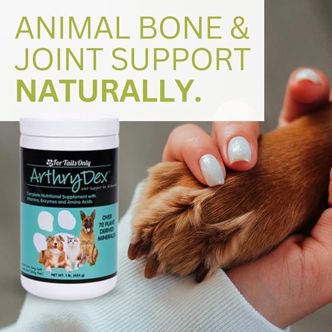 YOUNGEVITY Arthrydex Complete Nutritional Supplement | Vitamins Probiotics Enzymes | Pets Healthy Bones & Joints -1 lb Canister (Pack of 2)
