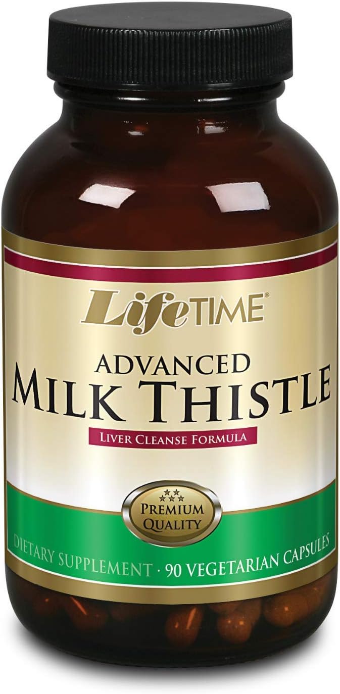 LIFETIME Milk Thistle Blend Liver Cleanse Formula (90 CT)