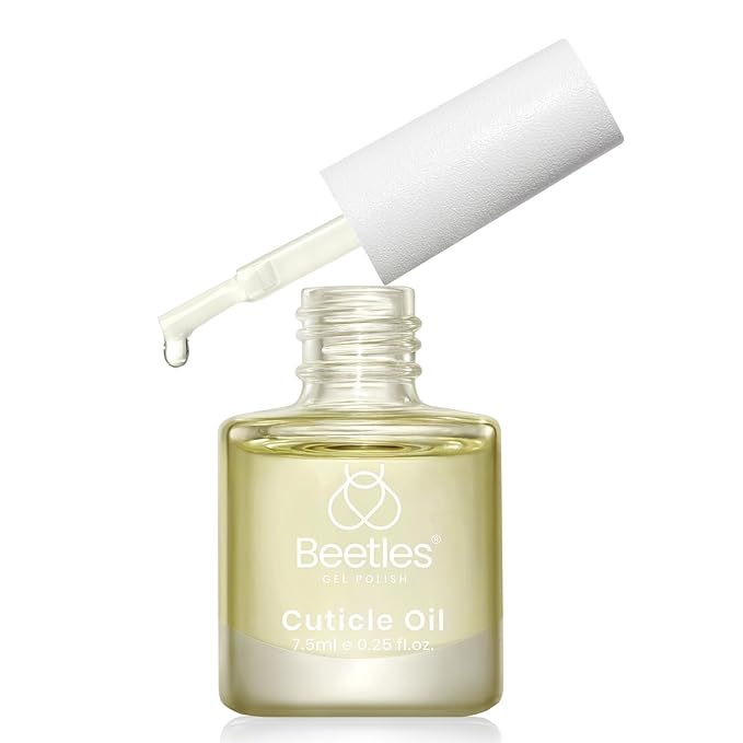 Beetles 7.5ml Cuticle Oil Nail Oil Cuticle Care for Nail, Damaged Cuticles, Stronger Nails Spa and Hand Manicure Essentials for Repaired Thin Nails DIY Home for Women