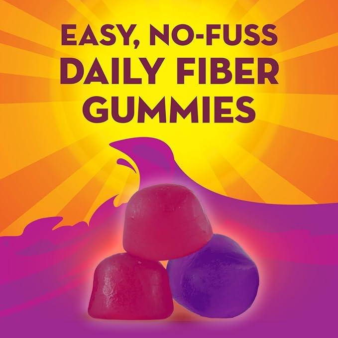 Metamucil Kids Fiber Supplement Gummies, No 5g Prebiotic 120ct Gummies