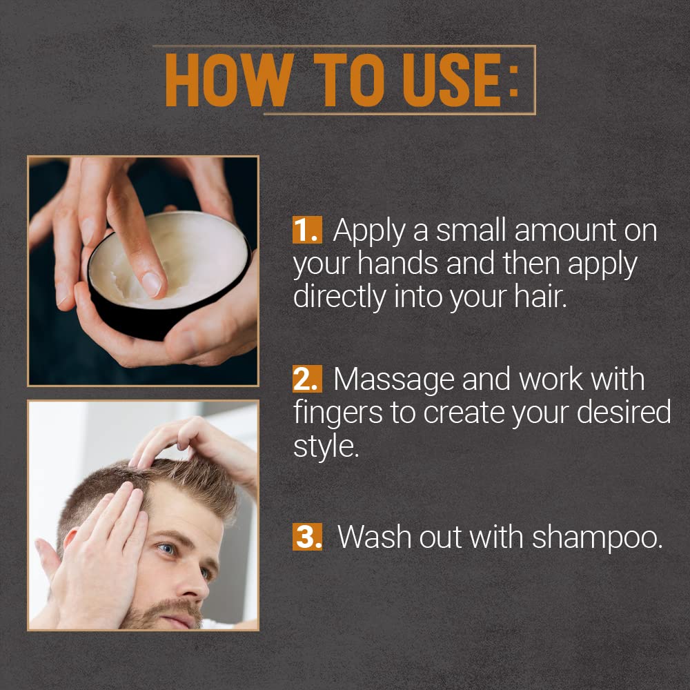 Woody's Headwax Styling Pomade for Men, Flexible Hold, High Shine, with Natural Beeswax, Non-stiff, Non-Sticky, Moldable, For all Hair Types, Travel-size, 2 oz./ 2-Pack