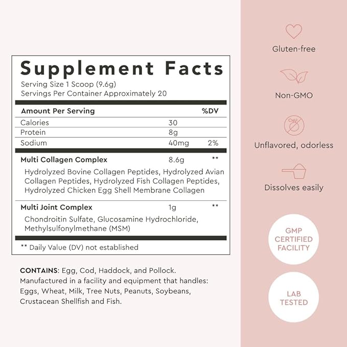 Alaya Multi Collagen Powder 5 Types (20 Serving)