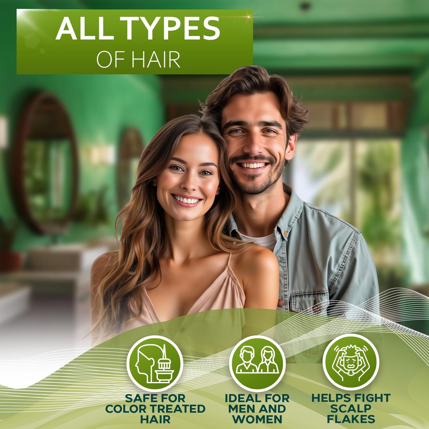 Onion Shampoo and Conditioner Set - With Rosemary and Biotin - Thickening Products for Women and Men - Volumizing Salon Grade Formula for Thinning Hair Care - Hydrating, Moisturizing and Sulfate Free