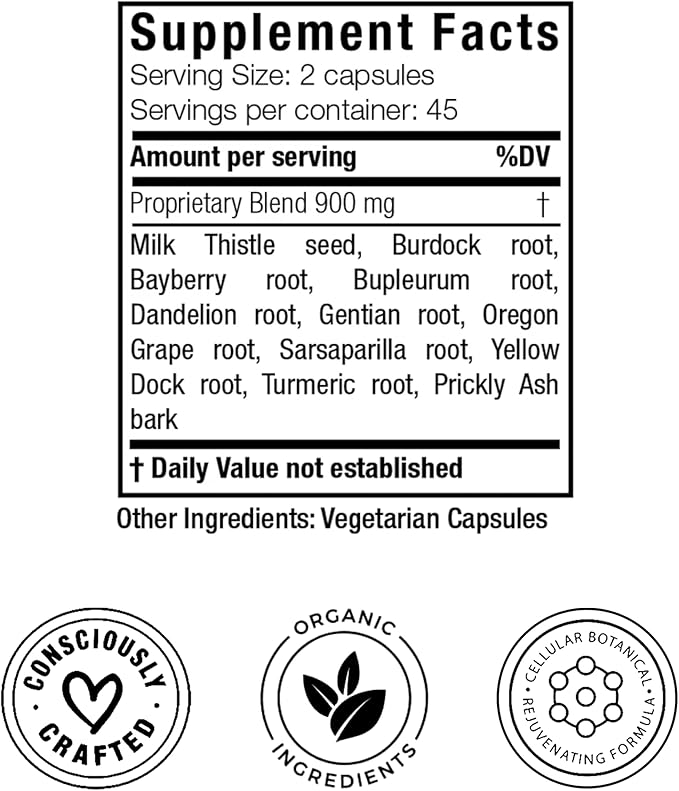 Doctor Morse's Liver/Skin Care Supplement 90 Capsules