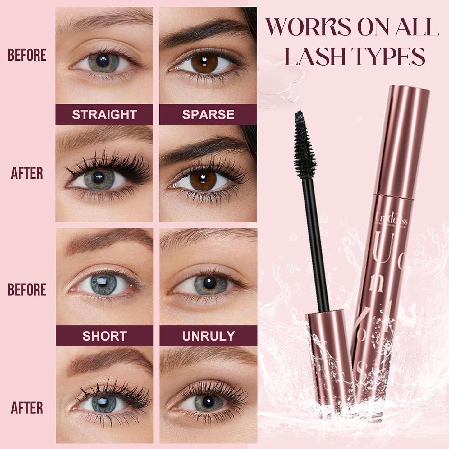 lash mascara and serum set Safe for Sensitive Eyes