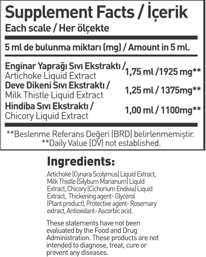 H-D Herbal Liver Detox, Cleanse, and (8.50oz)