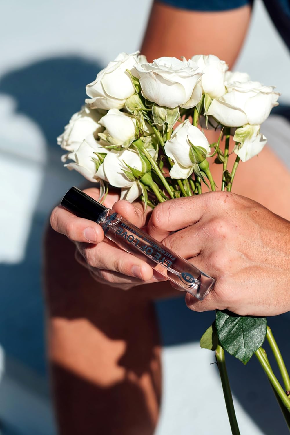 Eye of Love Confidence Pheromone Cologne for Men - Subtle Citrus Musk Perfume with Jasmine Honey & Vanilla - Long Lasting Plant-Based Scent for Daily Use - 10ml/0.34fl oz - Fragrances for Men