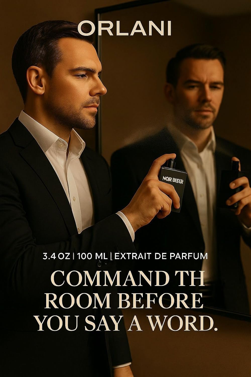 Noir Elixir 3.4 Oz Extrait De Perfume (EDP) for Men, Women Parfum Higher Concentration – Long-Lasting, Unisex Fragrance 105 ml with Bold and Sophisticated Scent Inspired by Aventus Creed