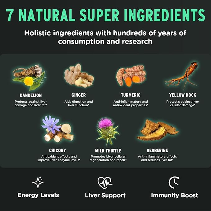 Super Liver Support with Milk Thistle 1 Month