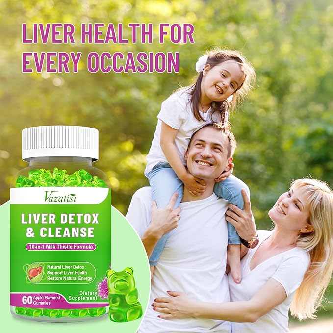 Liver Cleanse Detox & Repair Gummies, 120ct
