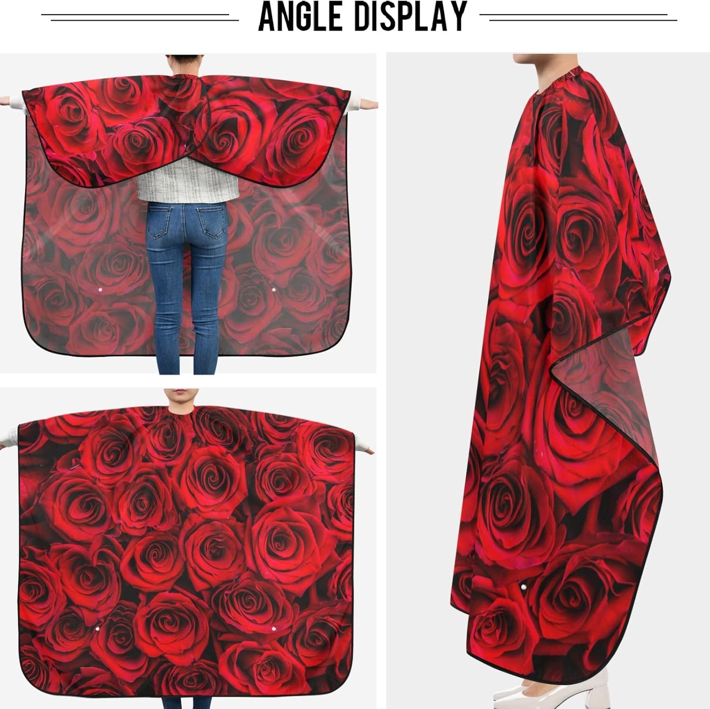 Stylish Barbershop Salon Barber Cape Haircut Cape Salon Apron Unisex Hair Cutting Apron for Men Women