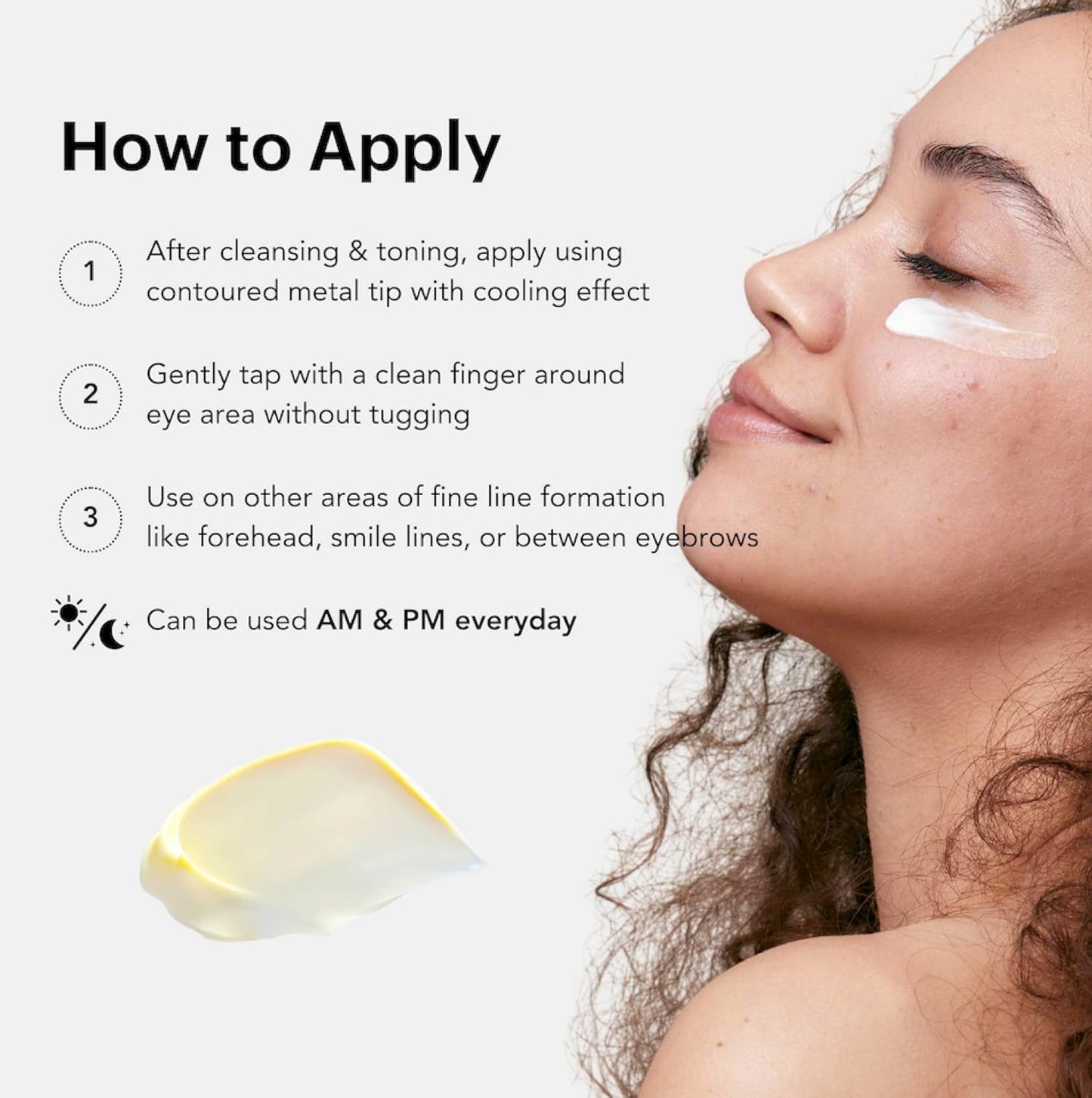 Knours. One Perfect Firming + Plumping Eye Cream with Hyaluronic & Ceramide Niacinamide Shea Butter Fruit + Flower Oils for a refreshed, Smooth Look, New & Improved Formula 20ml/0.68 fl. oz.