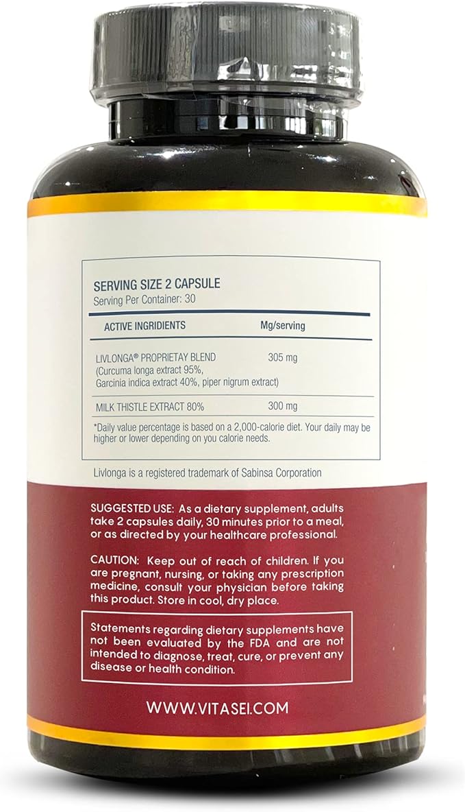 Liver Cleanse Detox & Repair, Liver C3, Support 60 Capsule 3)
