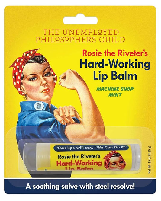 Rosie The Riveter's Hard-Working Lip Balm - Made in the USA