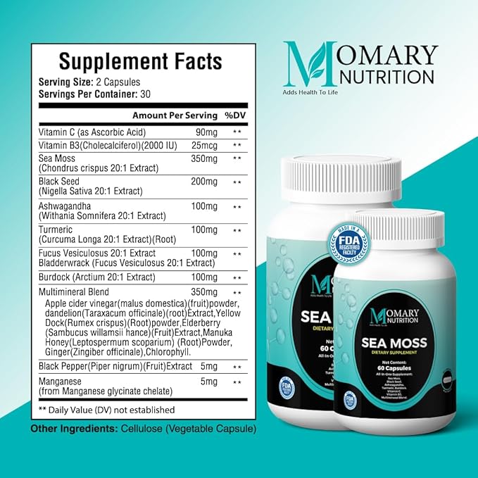 Hyaluronic Acid and Sea Moss