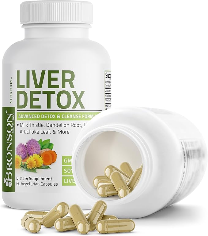 Bronson Liver Detox Advanced Detox & 60 Vegetarian