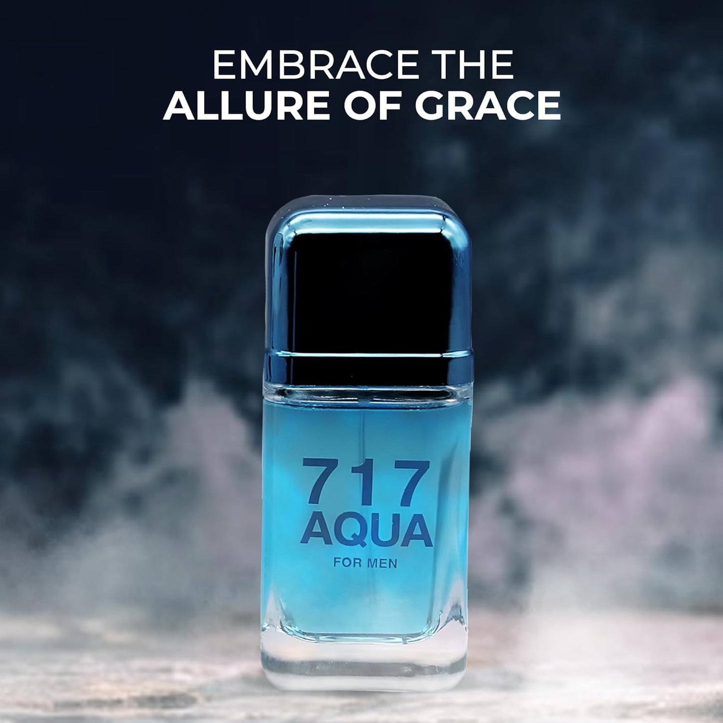 717 AQUA Men's Cologne,Bold Scent Eau de Toilette,3.4 Fl Oz Perfume for Men Every Day Used