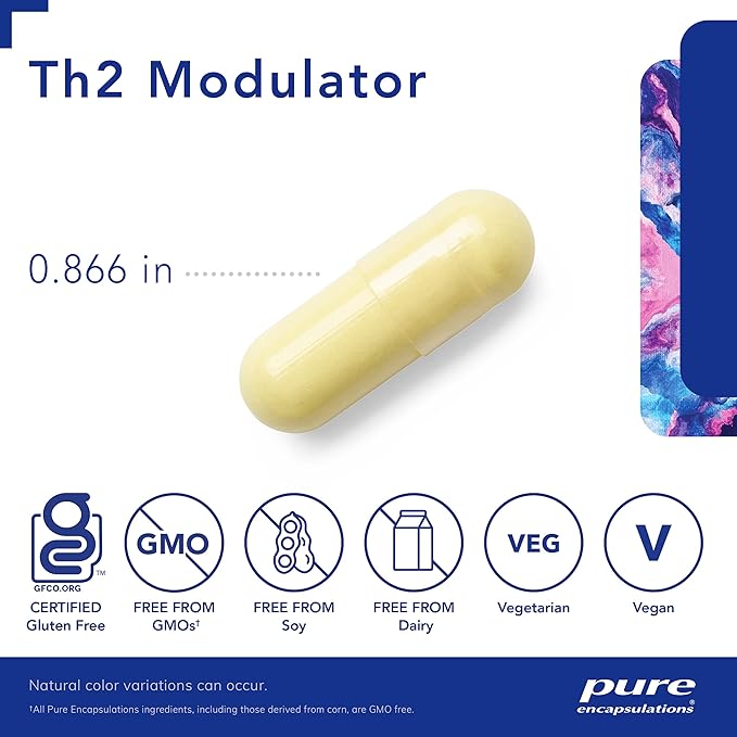 Pure Encapsulations Th2 Modulator Th2 Immune Th1/Th2 Balance* 120 Capsules