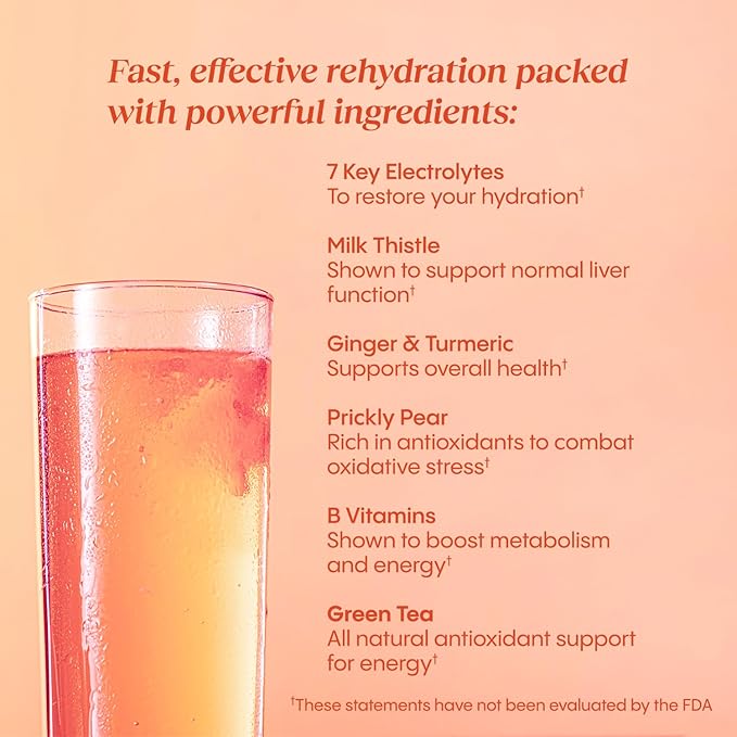 Hydralyte Liver Support + Electrolyte Mix 40 Serve