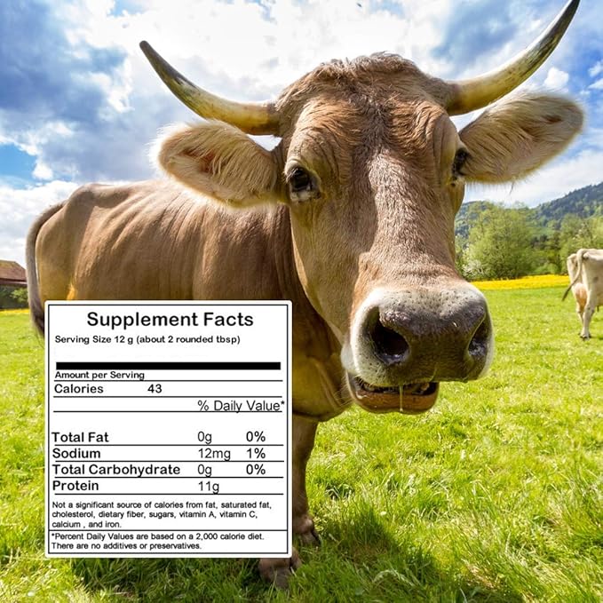 Bone Broth Collagen Powder - Pure Organic Protein (5LB / 2.2kg)