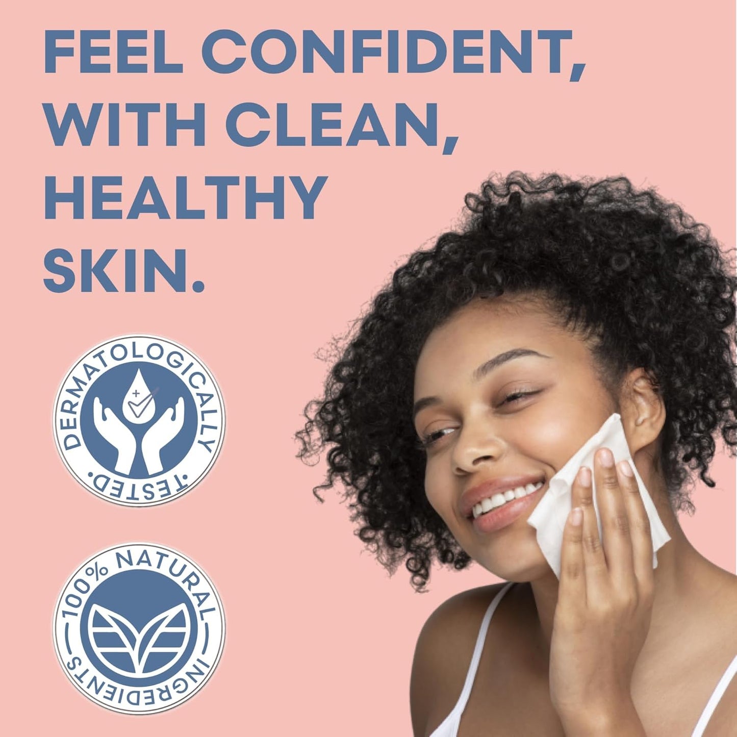 Brookstone Individual Makeup Remover Wipes - Ultra Soft, Makeup Remover Wipe Individually Wrapped, Gently Cleanse & Remove Makeup, 40 Count Makeup Wipes Individually Wrapped