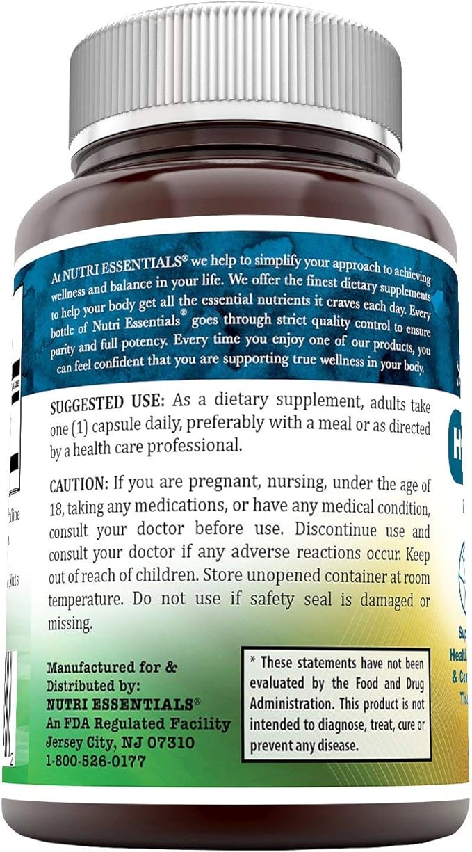 Hyaluronic Acid Dietary Supplement - 100 mg 120 Capsules (Non-GMO) - The Best Supplements for Joint Health, Skin Care & More*