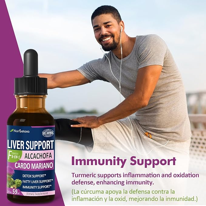Milk Thistle Liver Support Drops 4 oz)