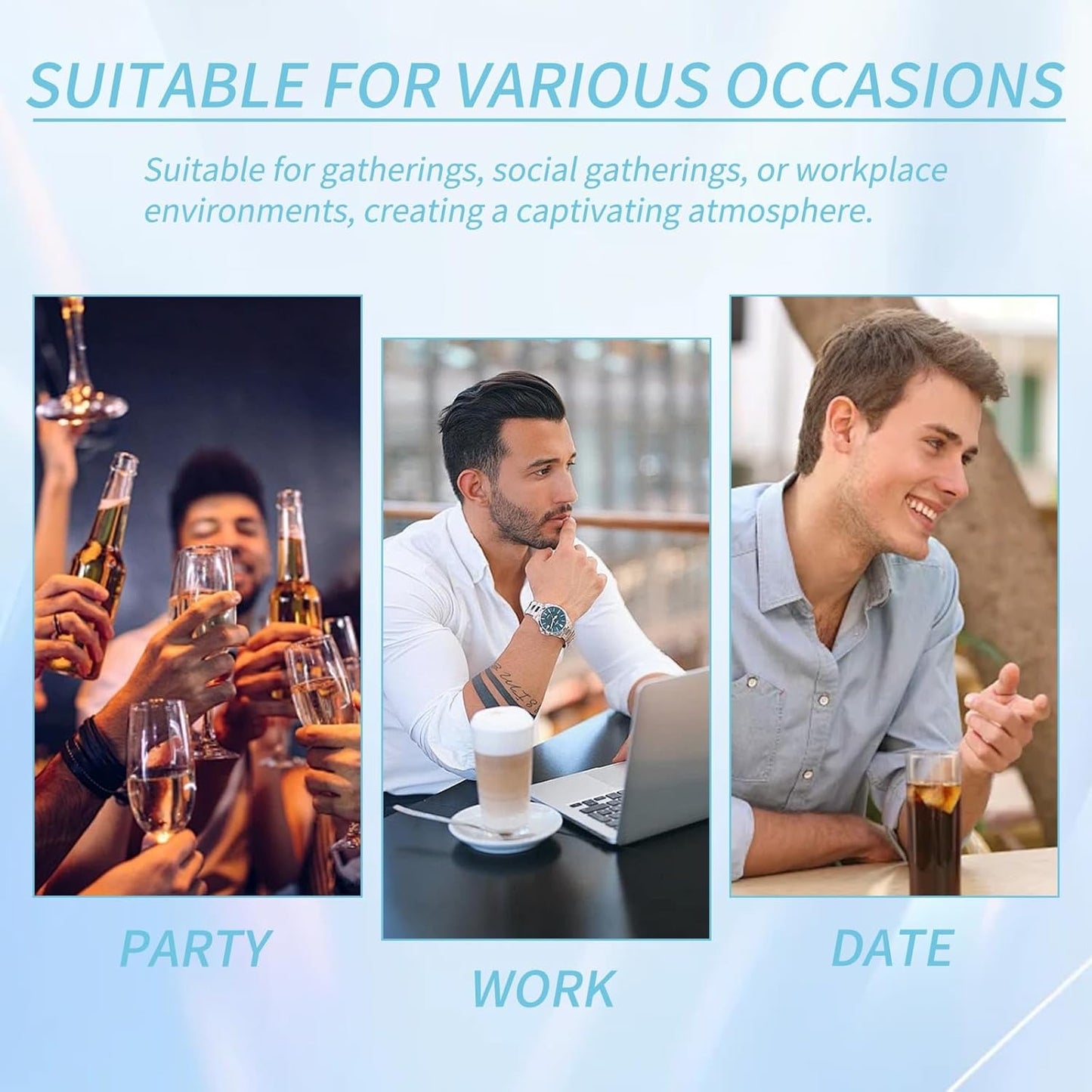 50ml of her lost men's perfume, a popular men's information perfume, enhances charm and confidence