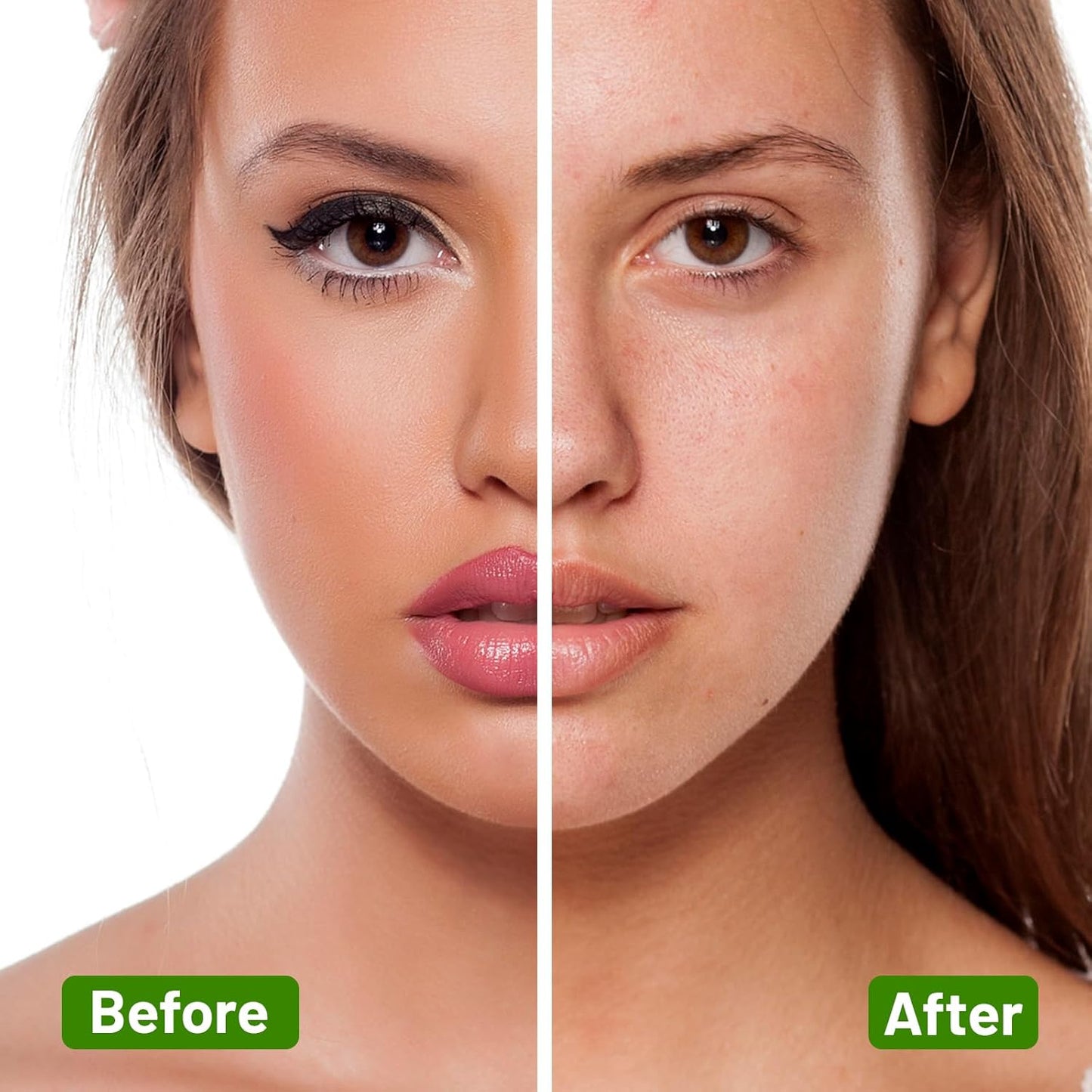 200 Count Makeup Remover Wipes Bulk Individually Wrapped, Travel Towelette Makeup Remover Individual Gentle Cleansing for Face Mascara Lipstick Remove Makeup