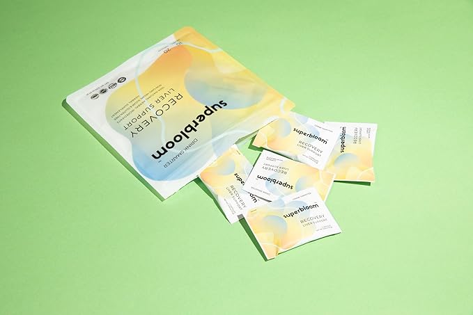 superbloom Recovery Liver Support 10 Sachets, 20 Capsules
