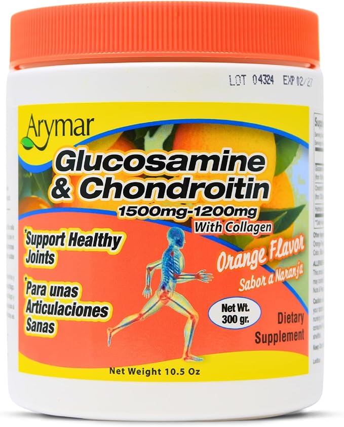 Glucosamine & Chondroitin 1500mg-1200mg with Collagen, (30.5 Oz/Pack 1)