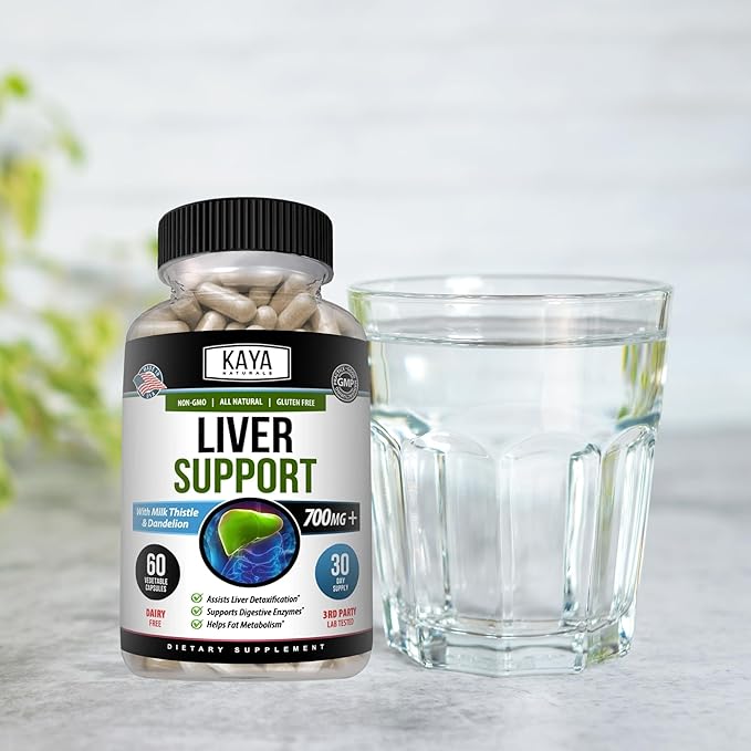 Kaya Naturals Liver Cleanse Detox & Repair 60 Count