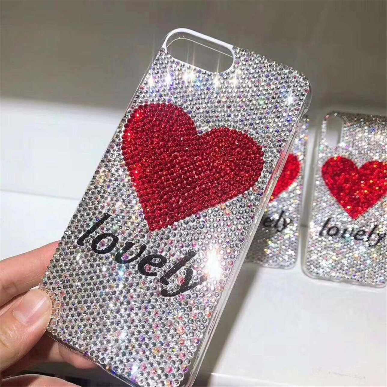 2250 Pcs SS16 4mm AB Flatback Rhinestones for Nails Art Crafts Glitter Round Shine Gems Crystals DIY Clothes Shoes (Sapphire AB)