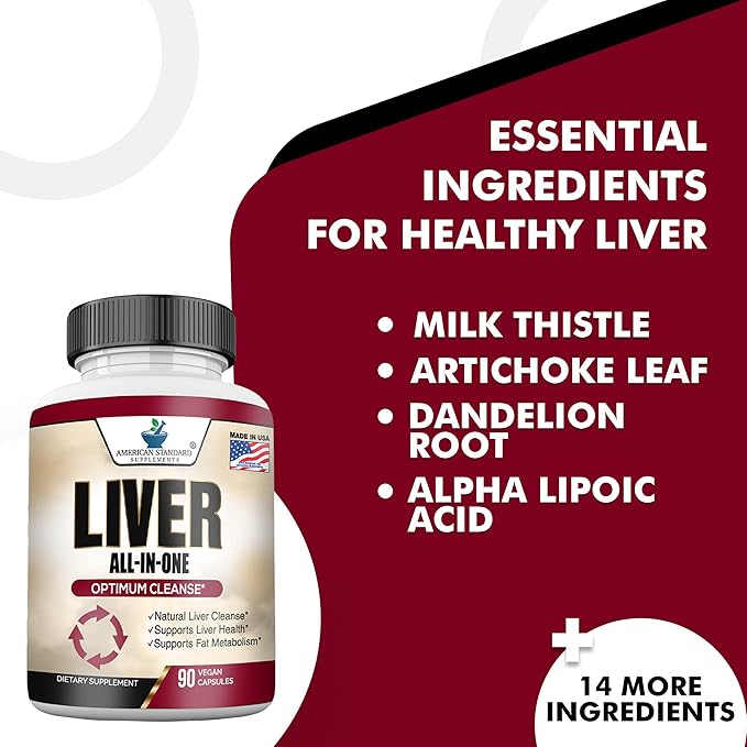 Liver Cleanse & Detox, Liver Supplement,