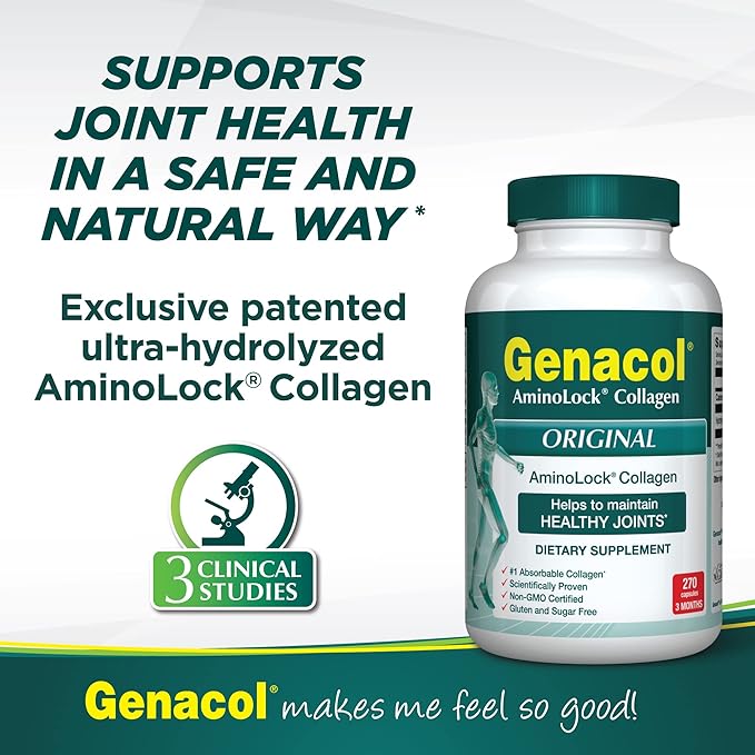 Genacol Collagen Peptides for Joint Support 270 Capsules