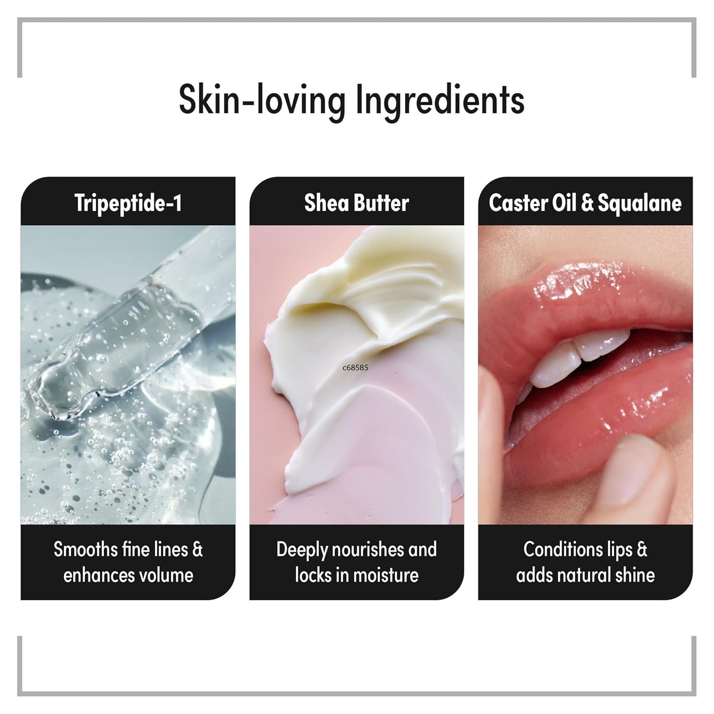 KISS NEW YORK Peptide Lip Treatment, Hydrating & Non-Sticky Tinted Plumping Balm, Shea Butter Castor Oil & Squalane Reduces Look of Fine Lines, Softer & Fuller Lips with Cooling Metal Tip (Watermelon)