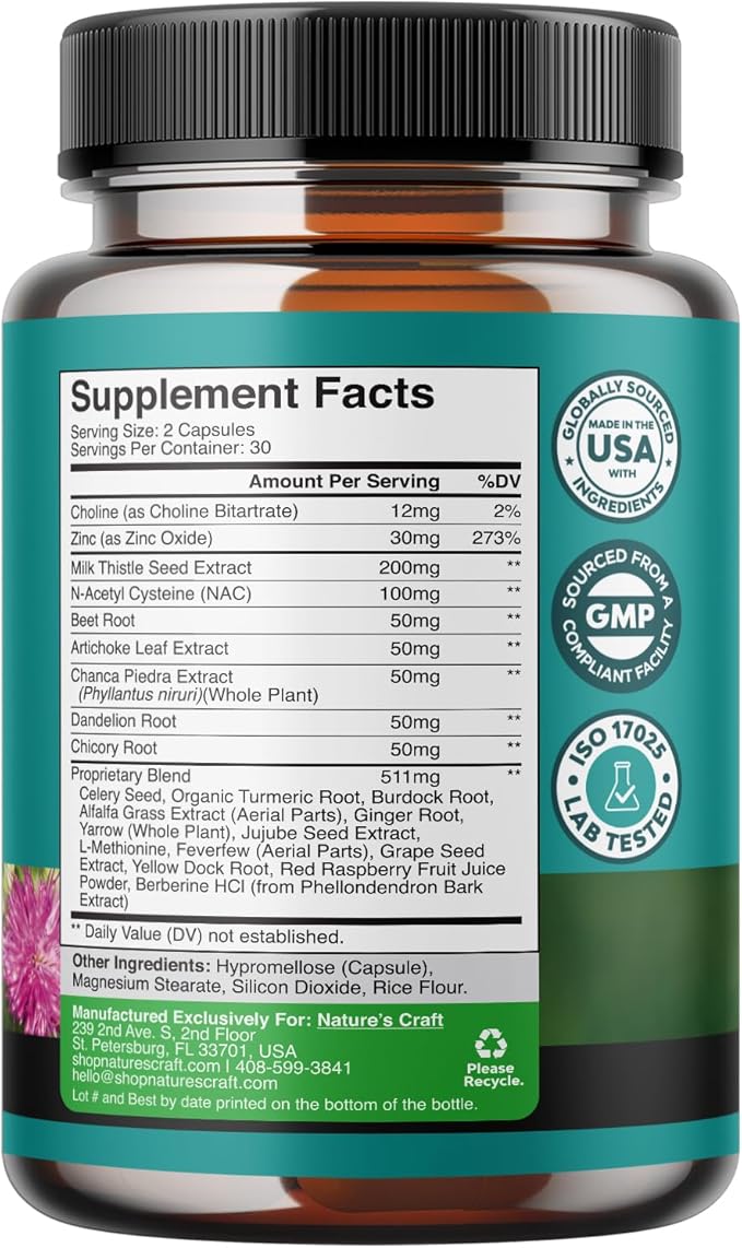 Liver Support Supplement with NAC