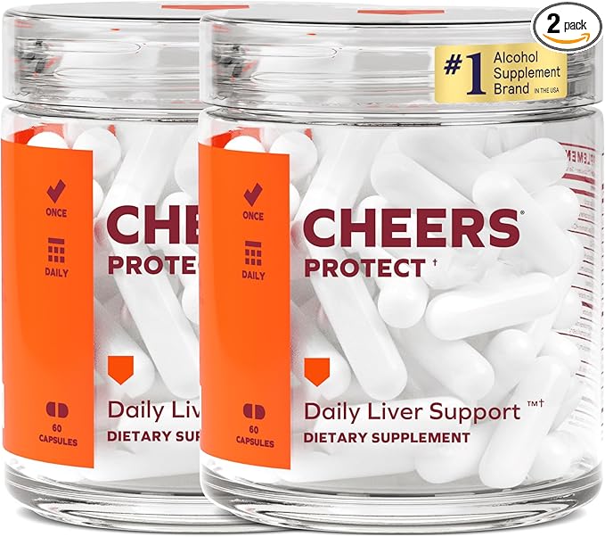 Cheers Protect | Daily Liver Supplement 60 Doses