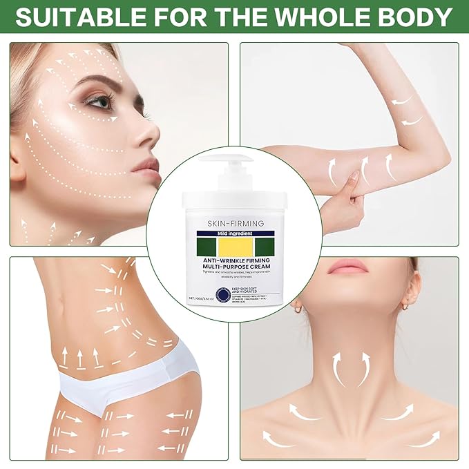 Advanced Firming & Wrinkle-Reducing Cream -Skin Firming Rejuvenating Cream, Skin Firming Rejuvenating Serum Deep Hydration, Skin Firming Rejuvenation for All Skin Types (1.76 Fl Oz, 1PCS)